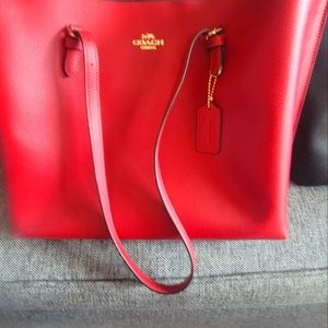 Coach  red bag